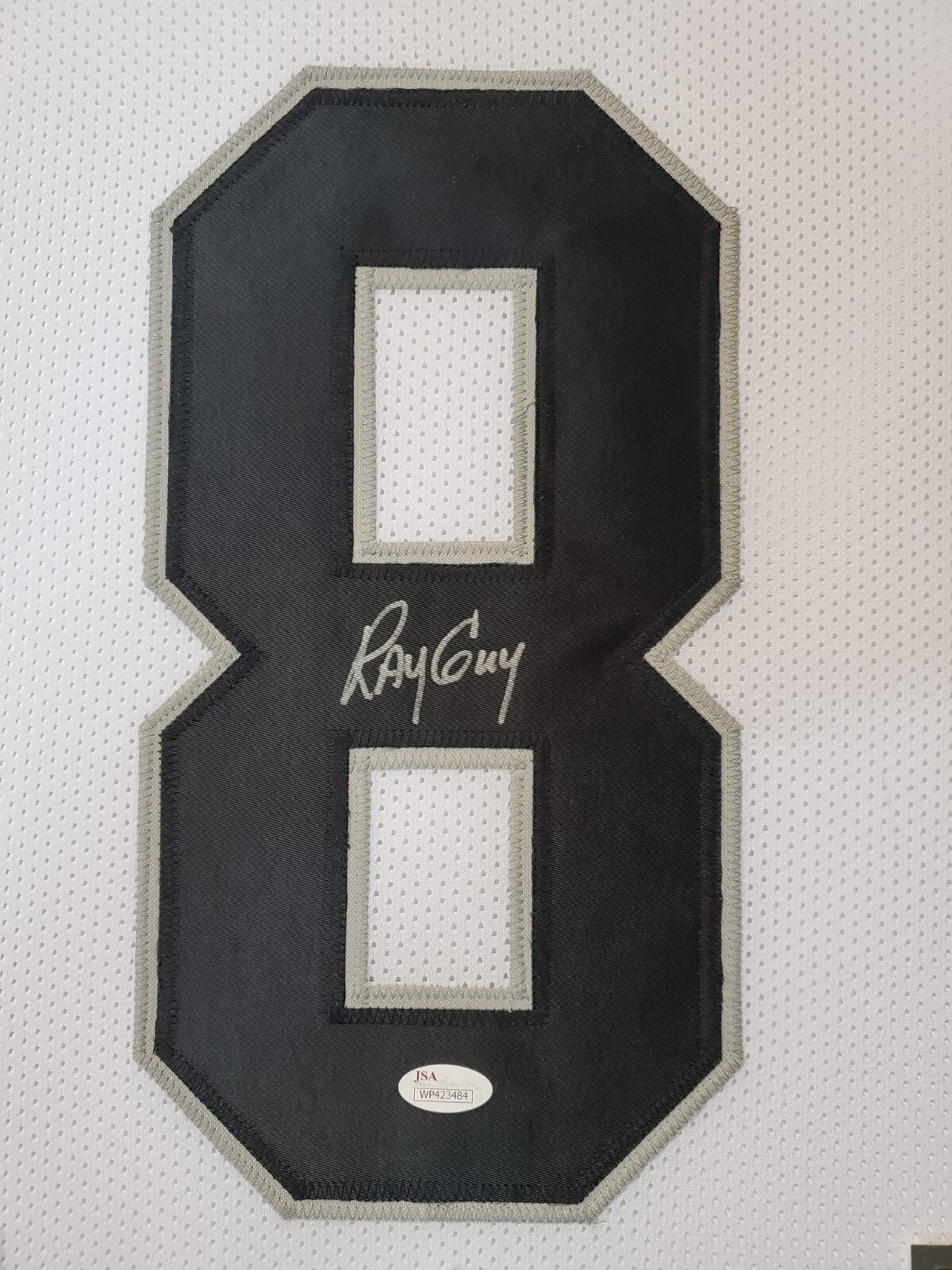 Framed Oakland Raiders Ray Guy Autographed Signed Jersey Jsa Coa