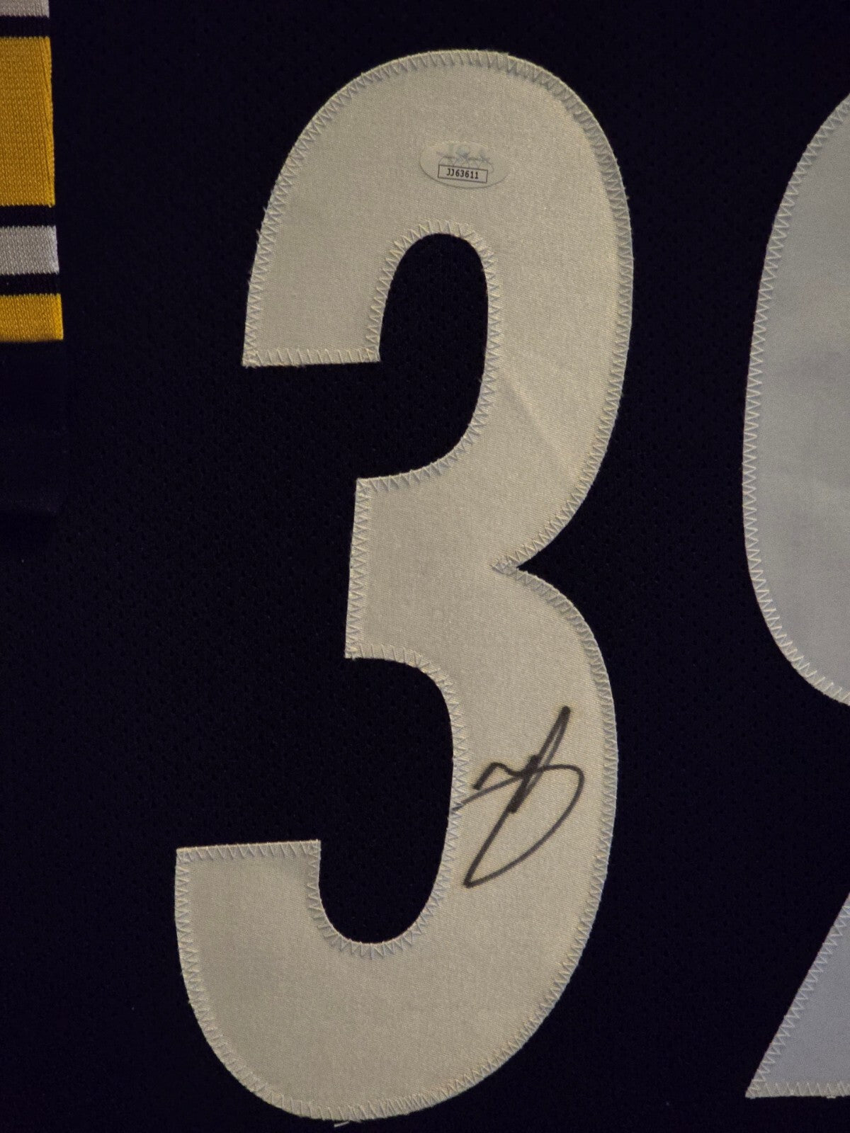 Framed Pittsburgh Steelers Minkah Fitzpatrick Autographed Signed Jersey Jsa Coa