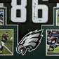 MVP Authentics Framed Philadelphia Eagles Zach Ertz Autographed Jersey Jsa Coa 450 sports jersey framing , jersey framing