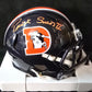 Denver Broncos Patrick Surtain Ii Signed Navy Throwback Mini Helmet Jsa Coa