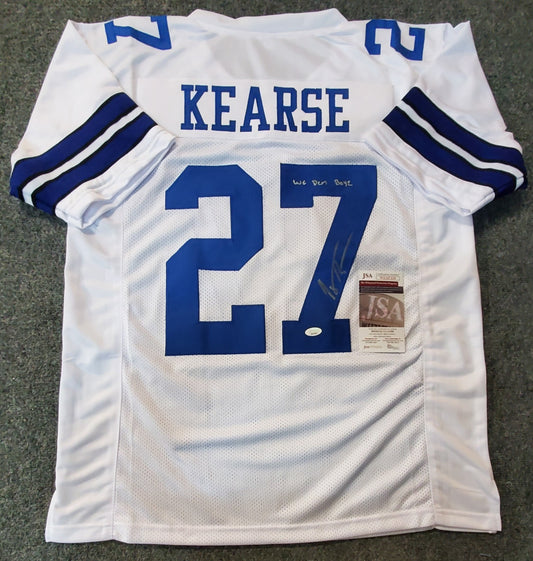 Dallas Cowboys Jayron Kearse Autographed Signed Inscribed Jersey Jsa Coa