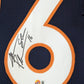 Framed Denver Broncos Jake Plummer Autographed Signed Jersey Beckett Holo