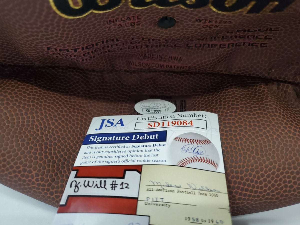 Javian Hawkins Autographed Signed Nfl Football Jsa Coa