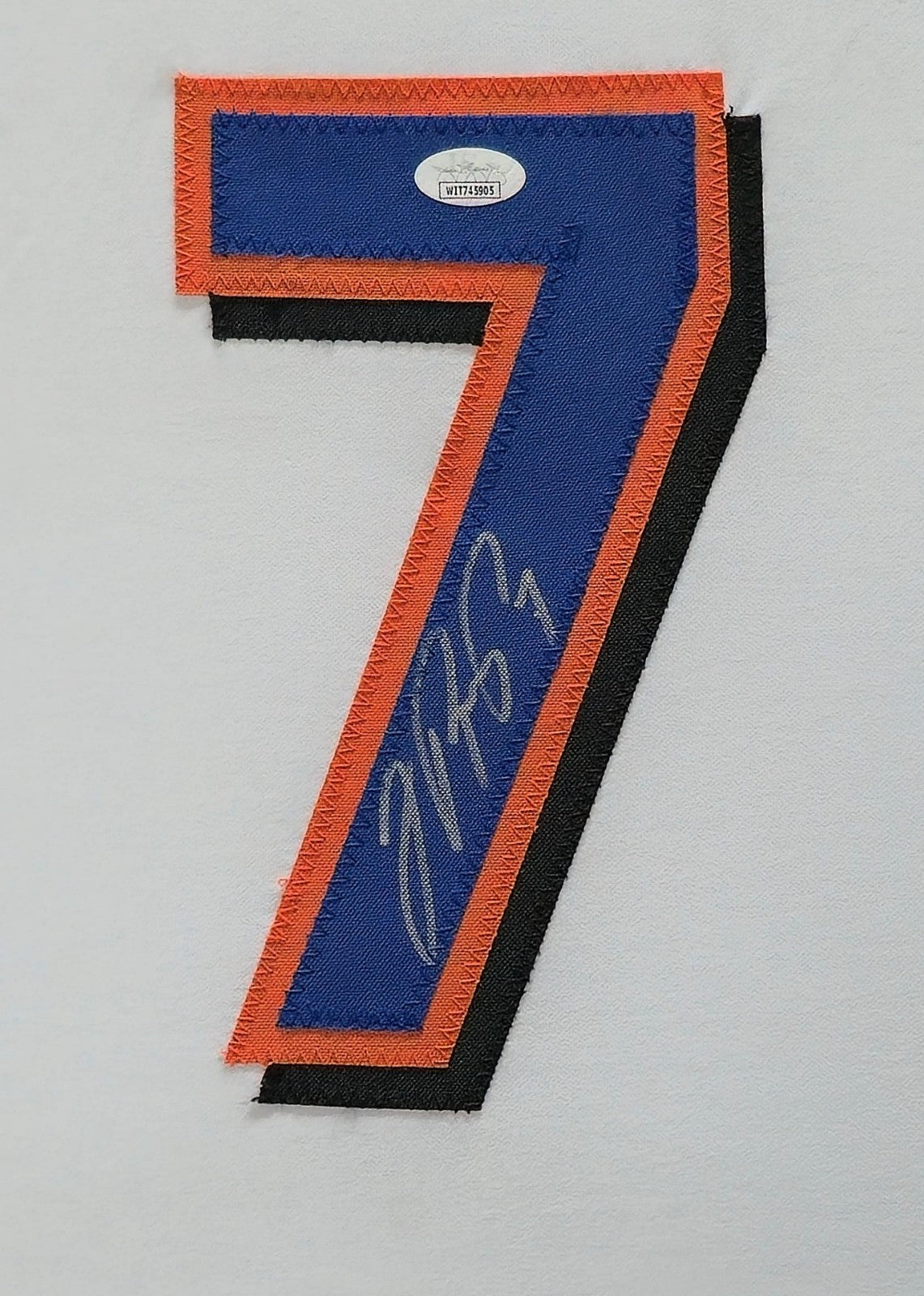 Framed New York Mets Jose Reyes Autographed Signed Jersey Jsa Coa