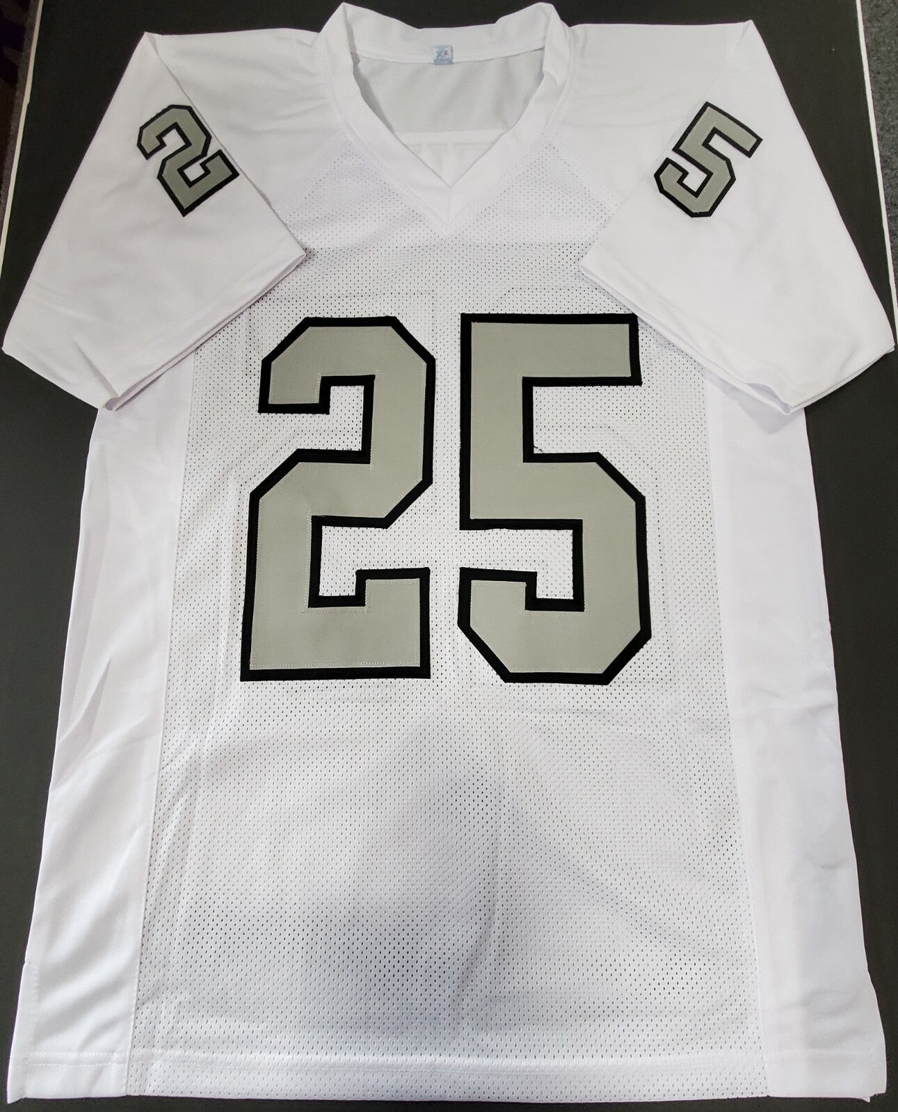 Las Vegas Raiders Tre'von Moehrig Autographed Inscribed Jersey Jsa Coa