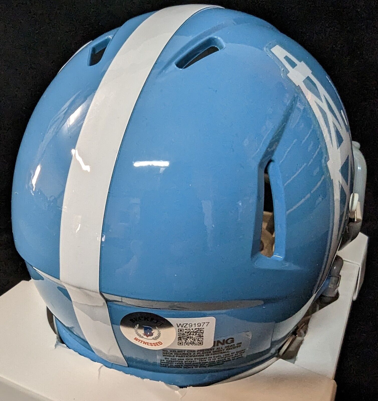MVP Authentics Warren Moon Autographed Signed Houston Oilers Speed Alt Mini Helmet Beckett Holo 112.50 sports jersey framing , jersey framing