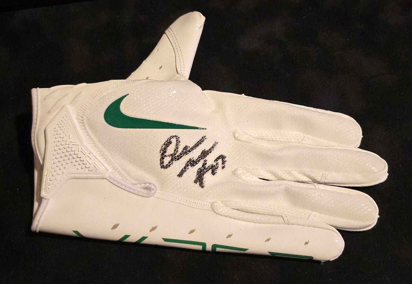 Philadelphia Eagles Quinyon Mitchell Autographed Signed Glove Jsa Coa