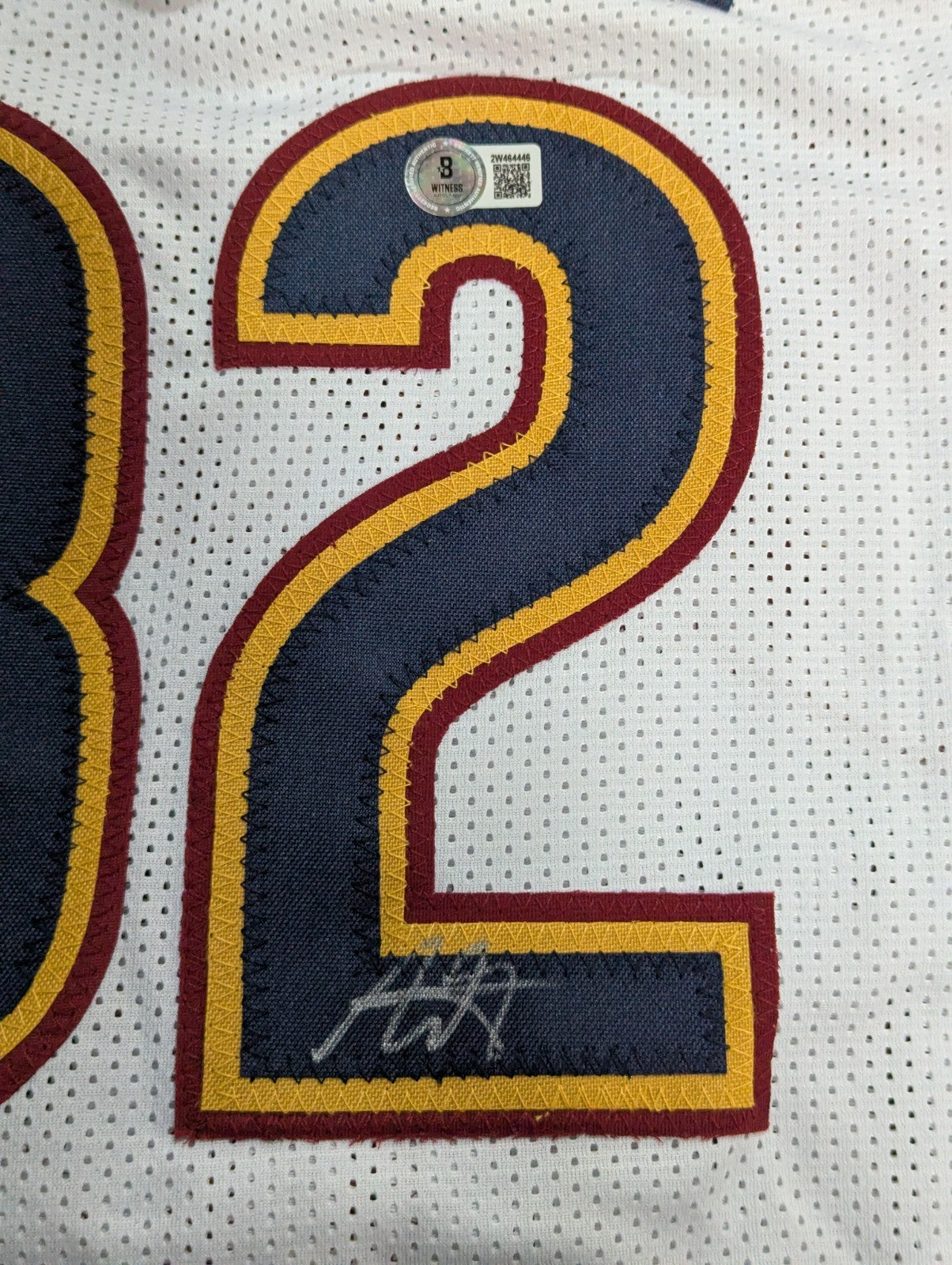 Denver Nuggets Aaron Gordon Autographed Signed Jersey Beckett Holo