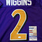 Baltimore Ravens Nate Wiggins Autographed Signed Jersey Jsa Coa