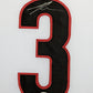 Framed Georgia Bulldogs Tyson Campbell Autographed Signed Jersey Jsa Coa