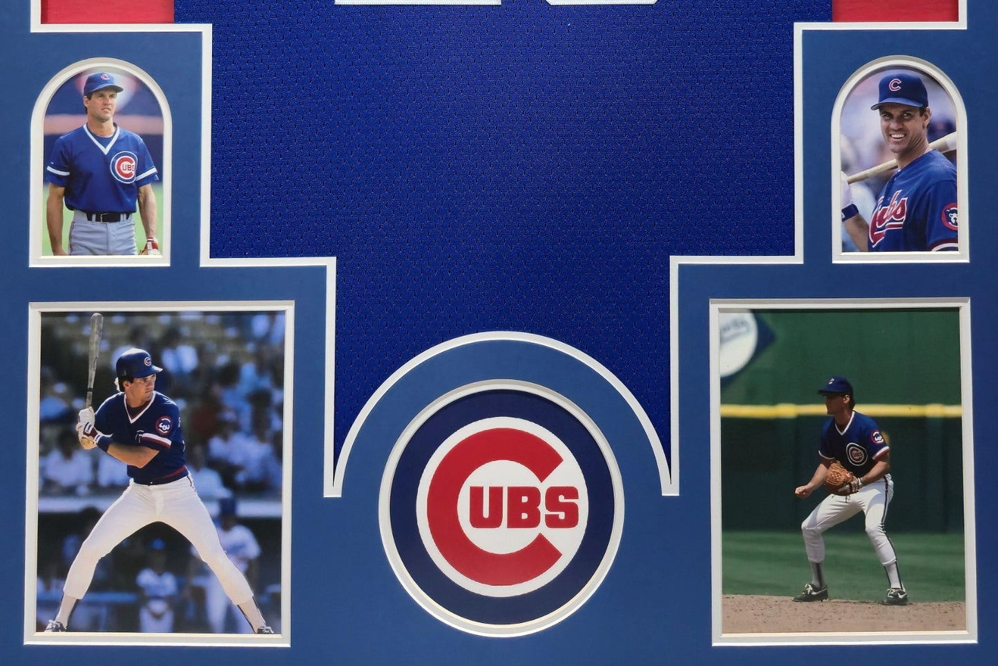 Framed Chicago Cubs Ryne Sandberg Autographed Jersey Beckett Coa