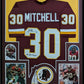 MVP Authentics Framed Washington Brian Mitchell Autographed Signed Inscribed Jersey Jsa Coa 540 sports jersey framing , jersey framing