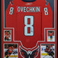 MVP Authentics Framed Alex Ovechkin Washington Capitals Facsimile Autographed 450 sports jersey framing , jersey framing