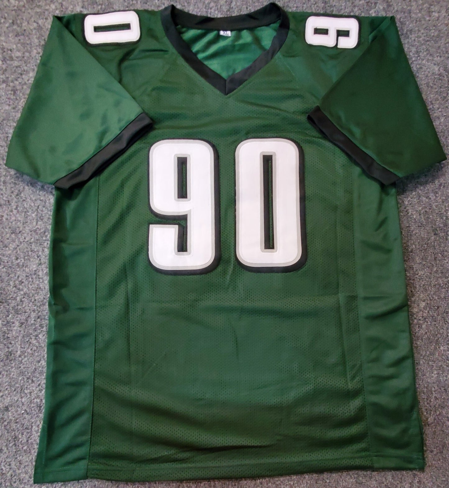 Philadelphia Eagles Jordan Davis Autographed Signed Jersey Jsa Coa