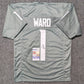 Washington State Cougars Cameron Ward Autographed Signed Jersey Jsa Coa