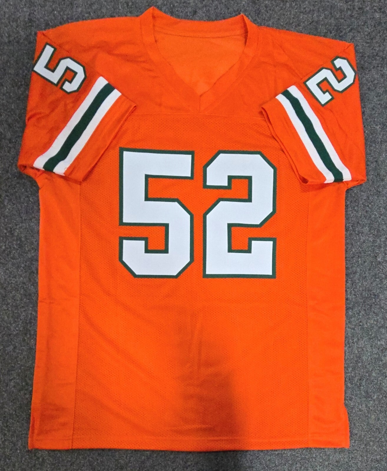 Miami Hurricanes Ray Lewis Autographed Signed Jersey Beckett Hologram