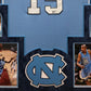 Framed In Suede Unc Tar Heels Vince Carter Autographed Signed Jersey Psa Coa