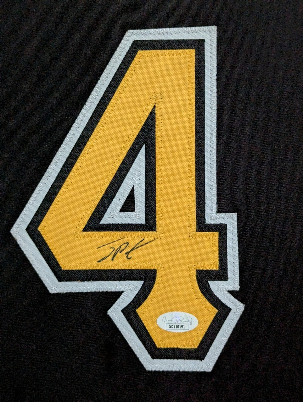 Framed Pittsburgh Pirates Custom Jersey With Joey Porter Jr Autograph Jsa Coa