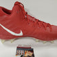 Oklahoma Sooners Marquise Brown Autographed Signed Nike Cleat Jsa Coa