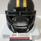 New Orleans Saints Marques Colston Signed Eclipse Mini Helmet Jsa Coa