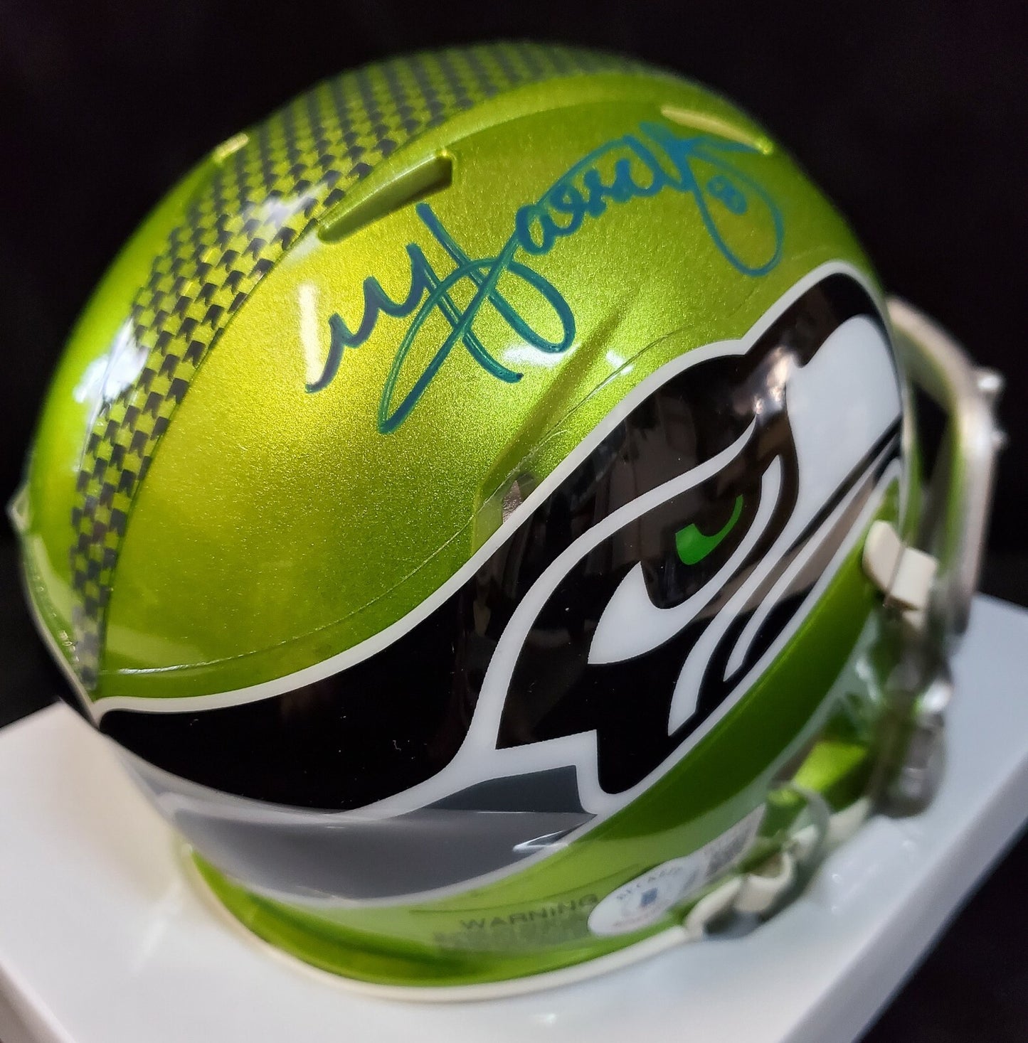 Seattle Seahawks Matt Hasselbeck Signed Flash Mini Helmet Jsa Coa