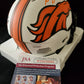 Kj Hamler Autographed Orange Signed Denver Broncos Lunar Mini Helmet Jsa Coa