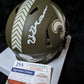 New Orleans Saints Bryan Bresee Signed Salute To Service Mini Helmet Jsa Coa