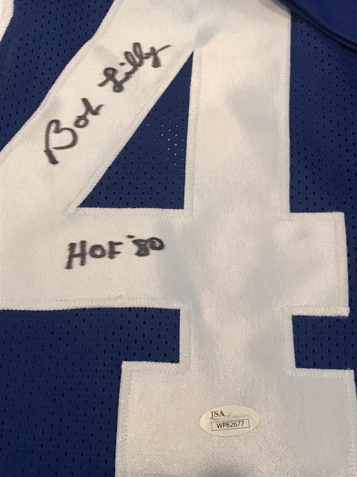 Bob Lilly Autographed Signed Inscribed Dallas Cowboys Jersey Jsa Holo