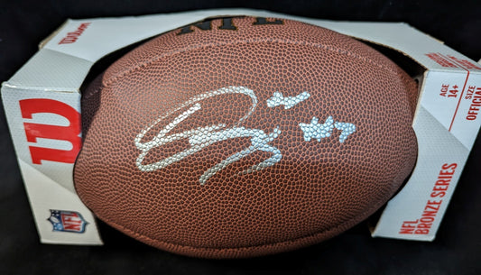 Green Bay Packers Quay Walker Autographed Signed Football Beckett Holo