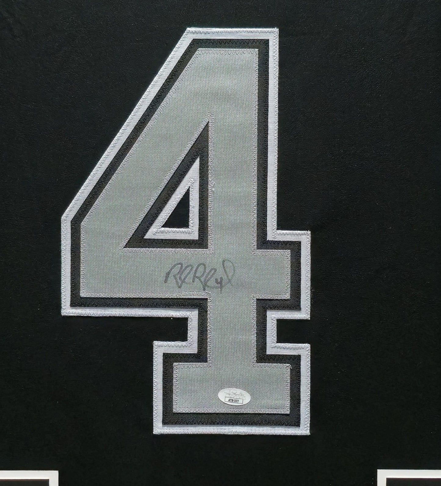 Framed L.A. Kings Rob Blake Autographed Signed Jersey Jsa Coa