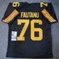 Pittsburgh Steelers Troy Fautanu Autographed Signed Jersey Jsa Coa