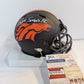Denver Broncos Patrick Surtain Ii Signed Eclipse White Sig Mini Helmet Jsa Coa