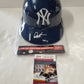 New York Yankees Deivi Garcia Autographed Signed Souvenir Helmet Jsa Coa