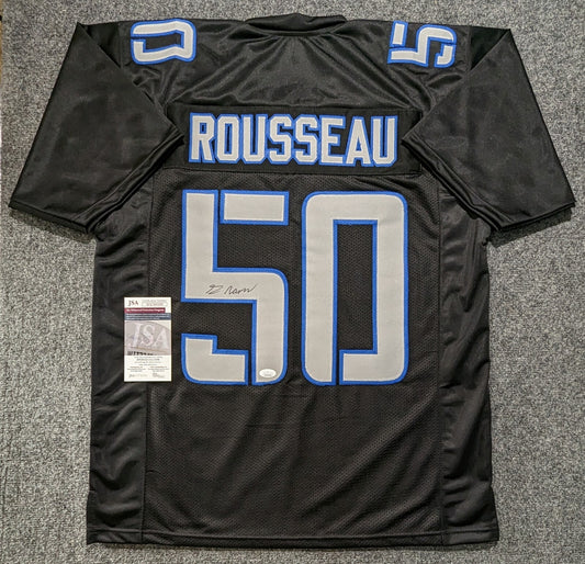 Buffalo Bills Gregory Rousseau Autographed Signed Jersey Jsa Coa