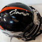 Denver Broncos Damarri Mathis Autographed Signed Speed Mini Helmet Jsa Coa