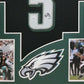 Framed Philadelphia Eagles Donovan Mcnabb Autographed Signed Jersey Jsa Coa