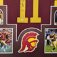 Framed Usc Trojans Matt Leinart Autographed Signed Jersey Tristar Holo