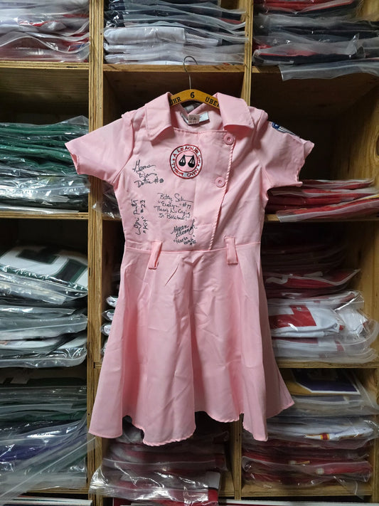 League Of Their Own Signed Uniform Geena Davis  Lori Petty Schram Cavanagh Jsa