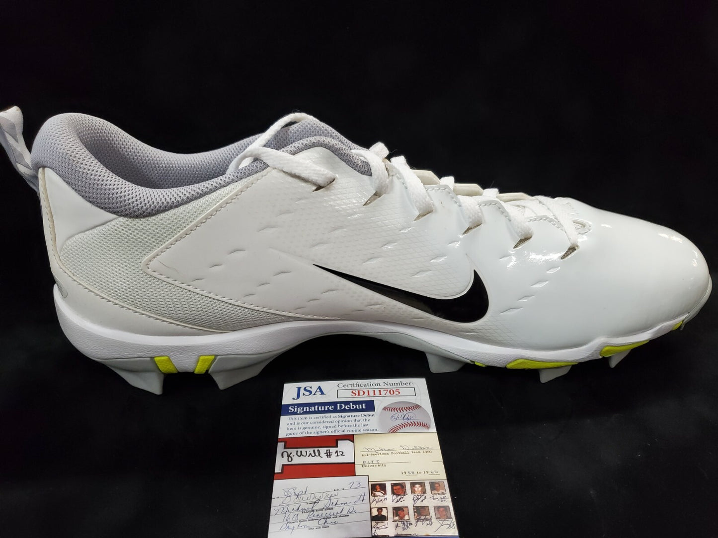 Eric Stokes Autographed Signed Cleat Jsa Coa