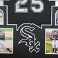 Framed Jim Thome Autographed Signed Chicago White Sox Beckett Holo