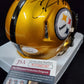 Pittsburgh Steelers Cam Sutton Autographed Signed Flash Mini Helmet Jsa Coa