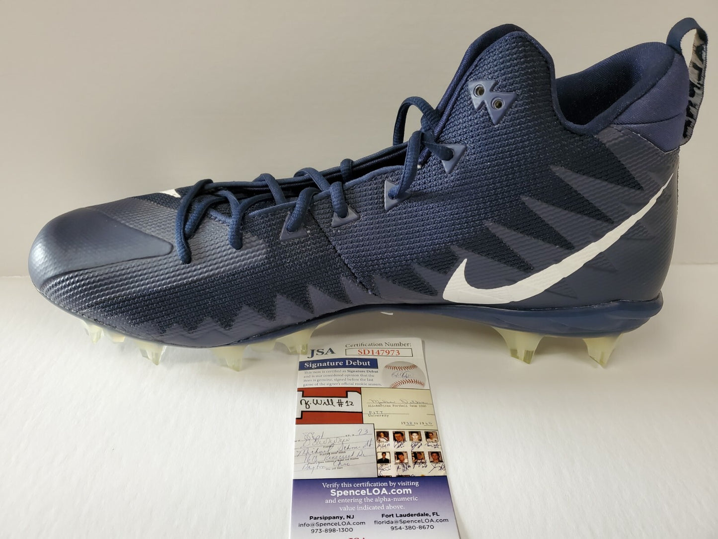 Odafe Jayson Oweh Autographed Signed Cleat Jsa Coa