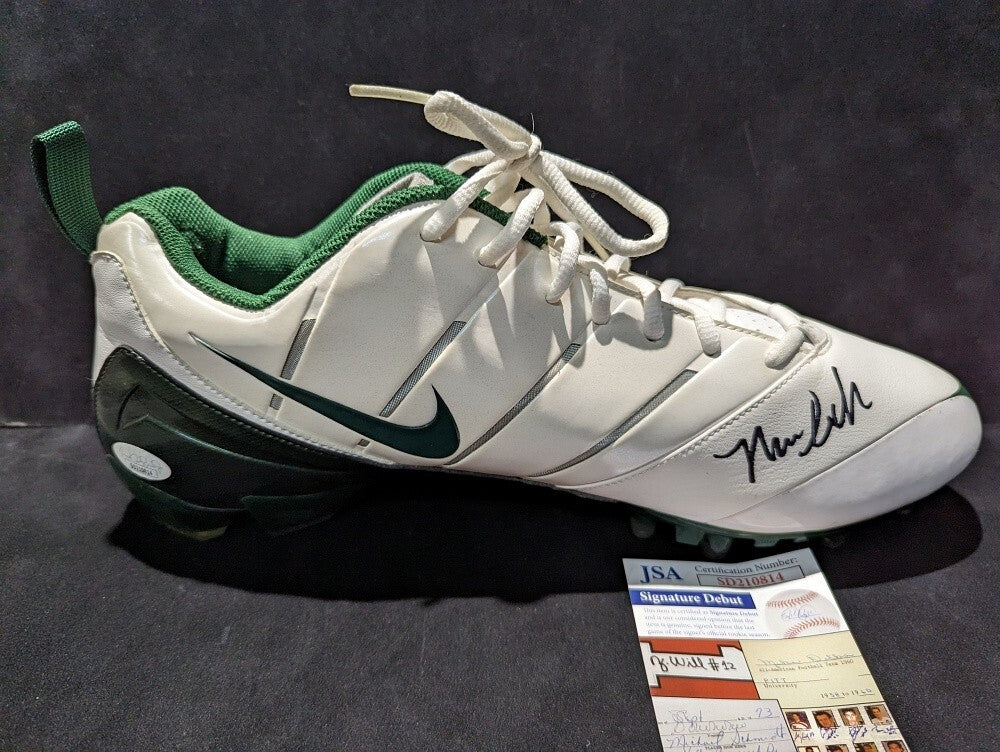 Philadelphia Eagles Nolan Smith Jr Autographed Signed Cleat Jsa Coa