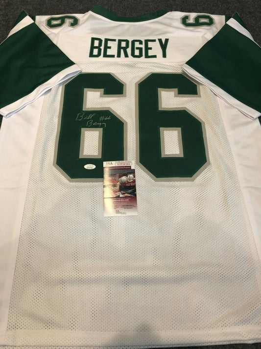 Philadelphia Eagles Bill Bergey Autographed Signed Jersey Jsa  Coa