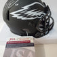 MVP Authentics Philadelphia Eagles Jordan Davis Autographed Signed Eclipse Mini Helmet Jsa Coa 117 sports jersey framing , jersey framing