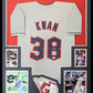 Framed Cleveland Guardians Steven Kwan Autographed Signed Jersey Jsa Coa