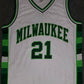 Milwaukee Bucks Alvin Robertson Autographed Signed Jersey Jsa Coa