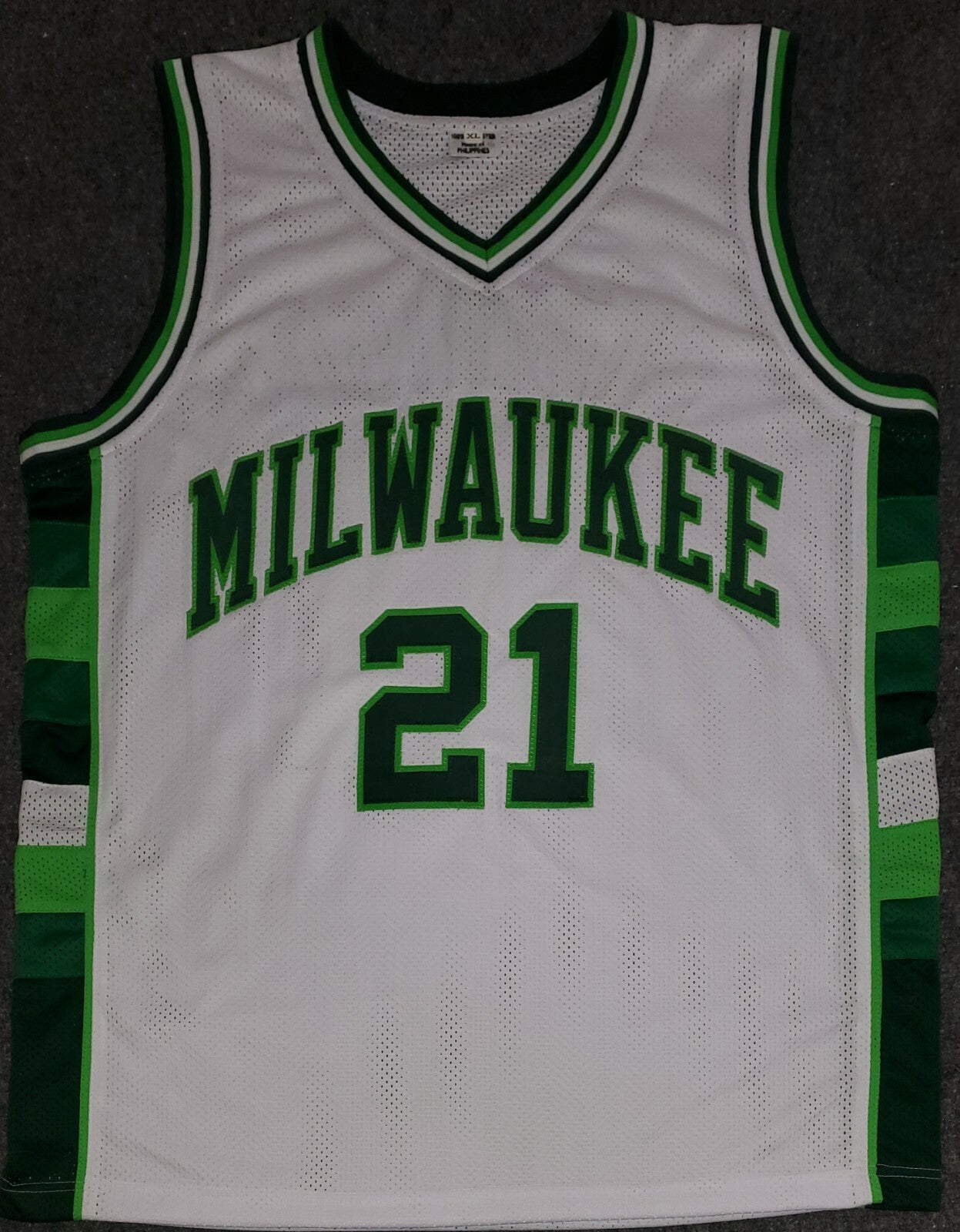 Milwaukee Bucks Alvin Robertson Autographed Signed Jersey Jsa Coa
