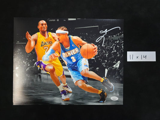Denver Nuggets Allen Iverson Autographed Signed 11X14 Photo Jsa Cert