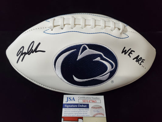 Odafe Jayson Oweh Autographed Signed Logo Football Jsa Coa
